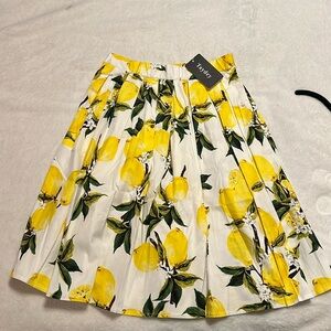 Taydey Lemon knee length skirt
